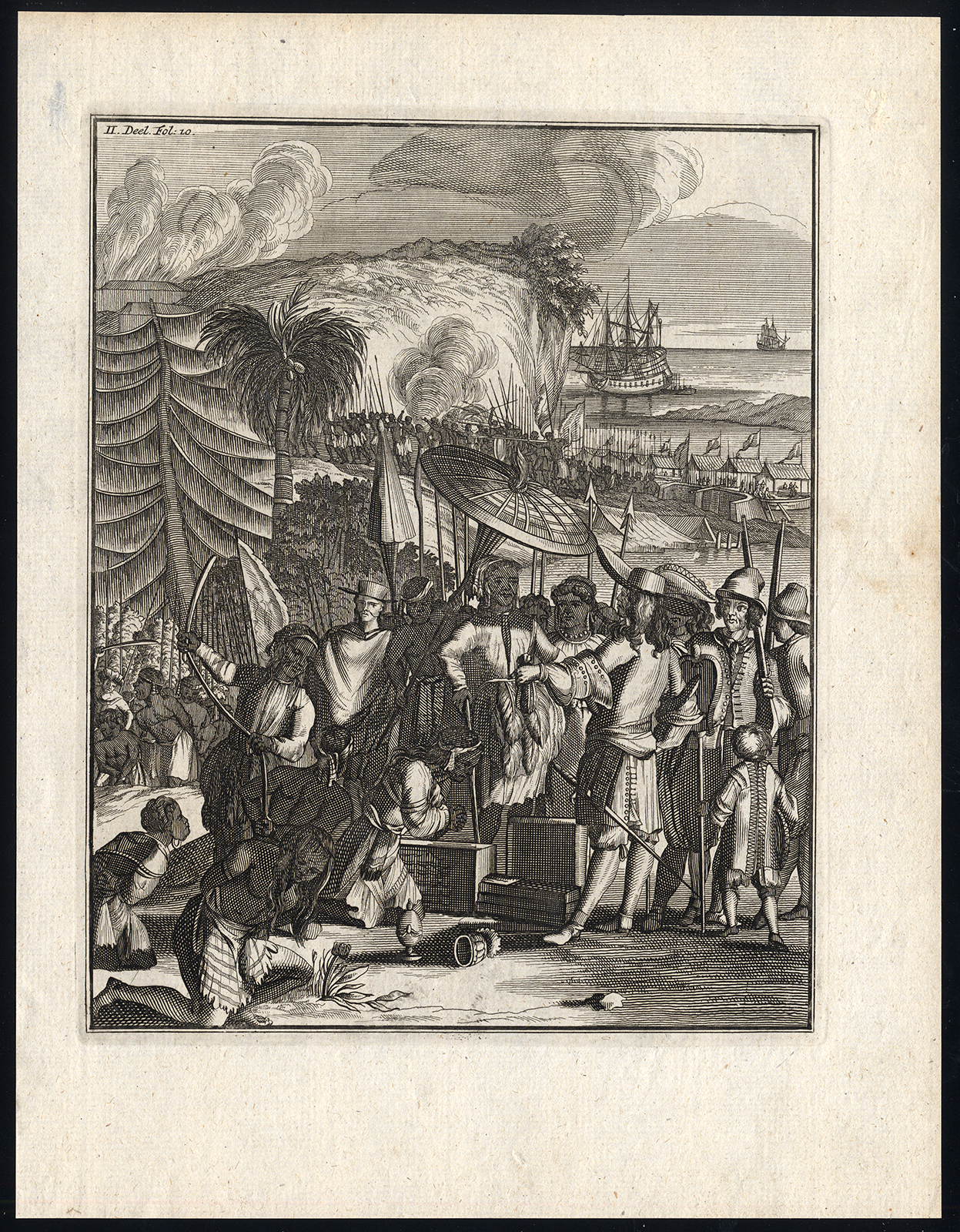 , Antique Print-SLAVES-VOC-BALIAPAL-INDIA-Schouten-1708, Pictura Antique Prints