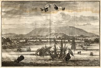 Antique Print-BANTAM-JAVA-INDONESIA-VOC-Schouten-1708