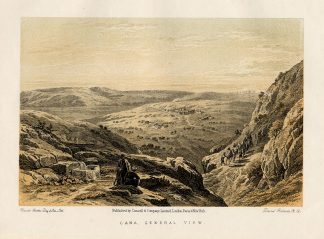 Antique Print-CANA-ISRAEL-JESUS-MIRACLE-Roberts-1874