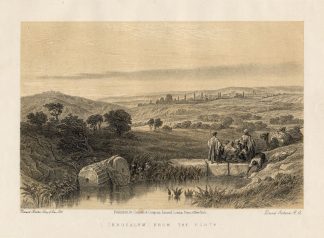 Antique Print-JERUSALEM-ISRAEL-Roberts-1874