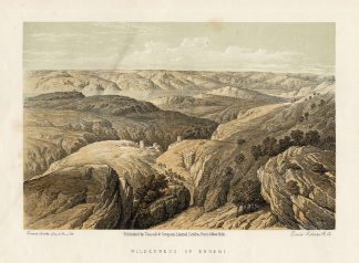 Antique Print-ENGEDI-ISRAEL-EIN GEDI-Roberts-1874