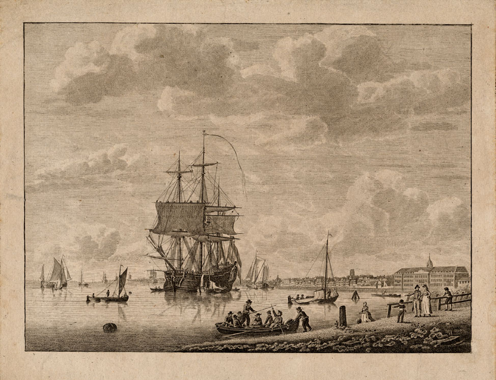 , Antique Masterprint-ROTTERDAM-NETHERLANDS-Bendorp-1779, Pictura Antique Prints