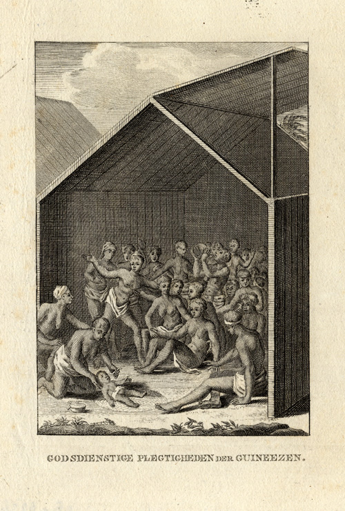 , Antique Print-NEW GUINEA-RELIGION-Unknown-1790, Pictura Antique Prints