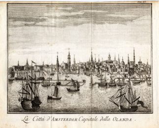 Antique Print-AMSTERDAM-NETHERLANDS-Albrizzi-1742