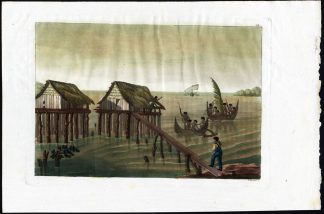 Antique Print-MILITARY GAME-DJIRID OHSSON-OTTOMAN-TURKEY-Raineri-Ferrario-1827