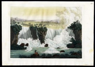 Antique Print-NIAGARRA FALLS-CANADA-USA-Fumagalli-Ferrario-1827