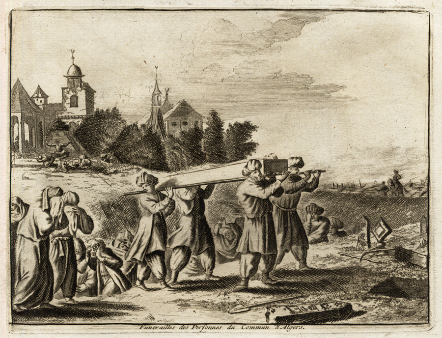 Bb12404d 416x318 Rare Antique Print-MARABOUT-BARBARY-PRIEST-ALGIERS-ALGERIA-Van der Aa-1725 - Image 4
