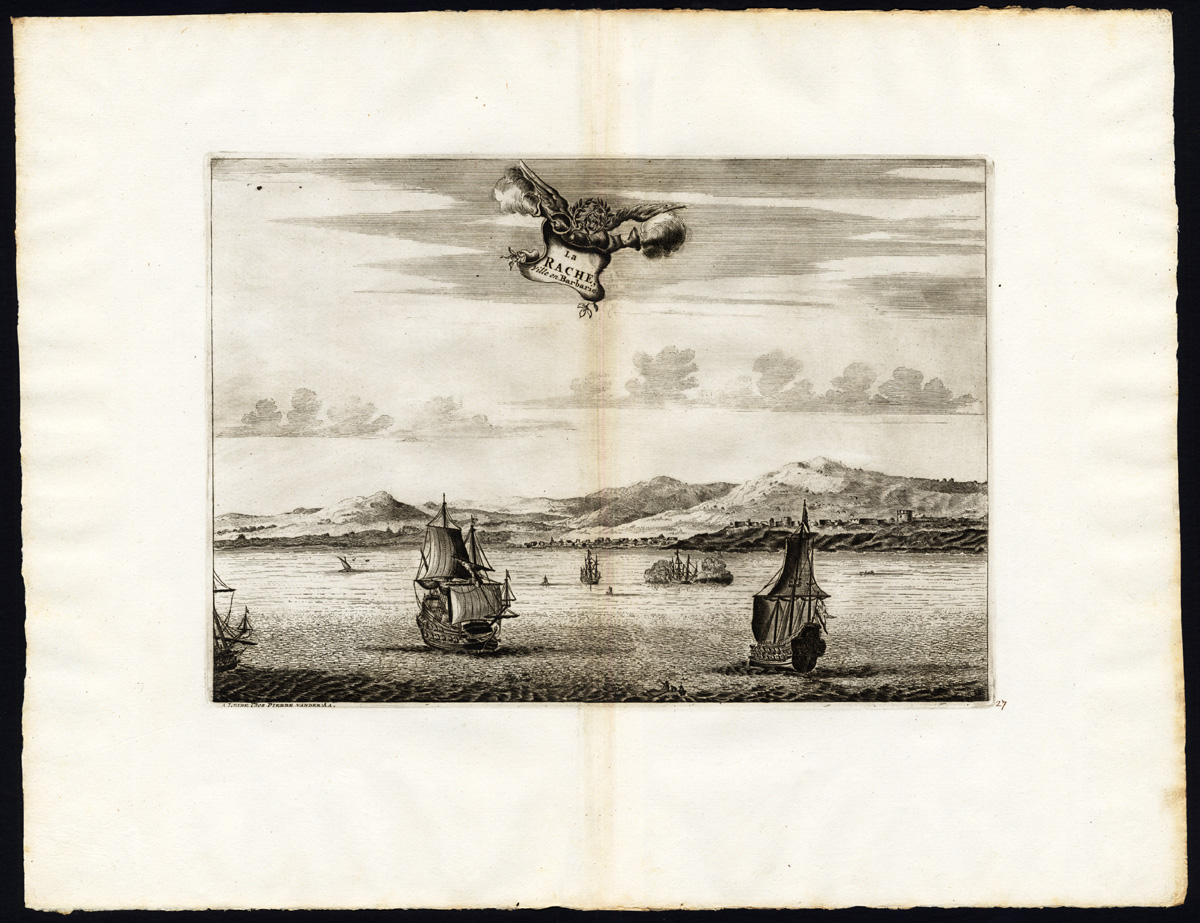 Bb12411a 416x320 Rare Antique Print-MOROCCO-LARACHE-BARBARY-SHIP-AFRICA-Pieter van der Aa-1725