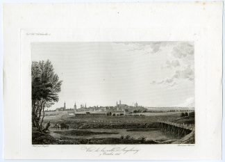 Antique Print-AUGSBOURG-AUGSBURG-Bagotti-Chavane-1838