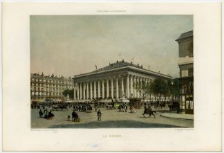 Antique Print-PARIS-STOCK EXCHANGE-PALAIS BRONGNIART-Guerard-Benoist-1861