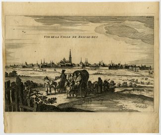 Antique Print-PANORAMA S-HERTOGENBOSCH-DEN BOSCH-Le Roy-1690