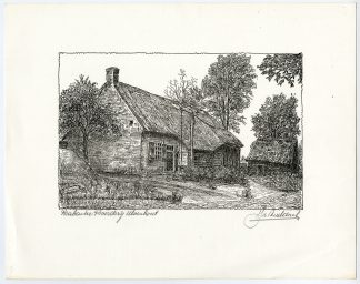 Antique Print-FARM-ULVENHOUT-BREDA-BRABANT-Asseldonk-1978