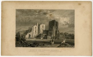 Antique Print-BREDERODE-RUIN-ZUID HOLLAND-SANTPOORT-Bing-McClatchie-ca. 1860