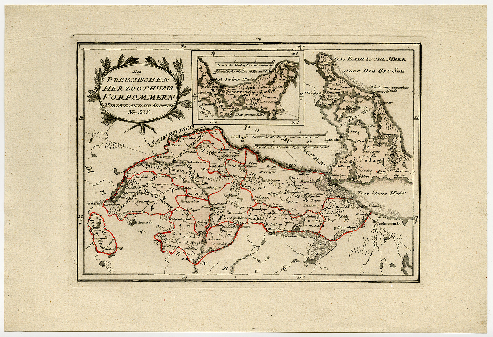 Cb1418 416x285 Antique map-POMERANIA-MECKLENBURG-GERMANY-PRUSSIA-Reilly-1791