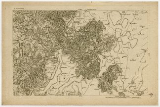 Antique Map-KRONENBURG-KYLL-WESTPHALIA-47-GERMANY-Ferraris-1797