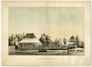 Antique Print-COFFEEHOUSE-VAUXHALL-VINK-LEIDEN-Bruining-Last-1855