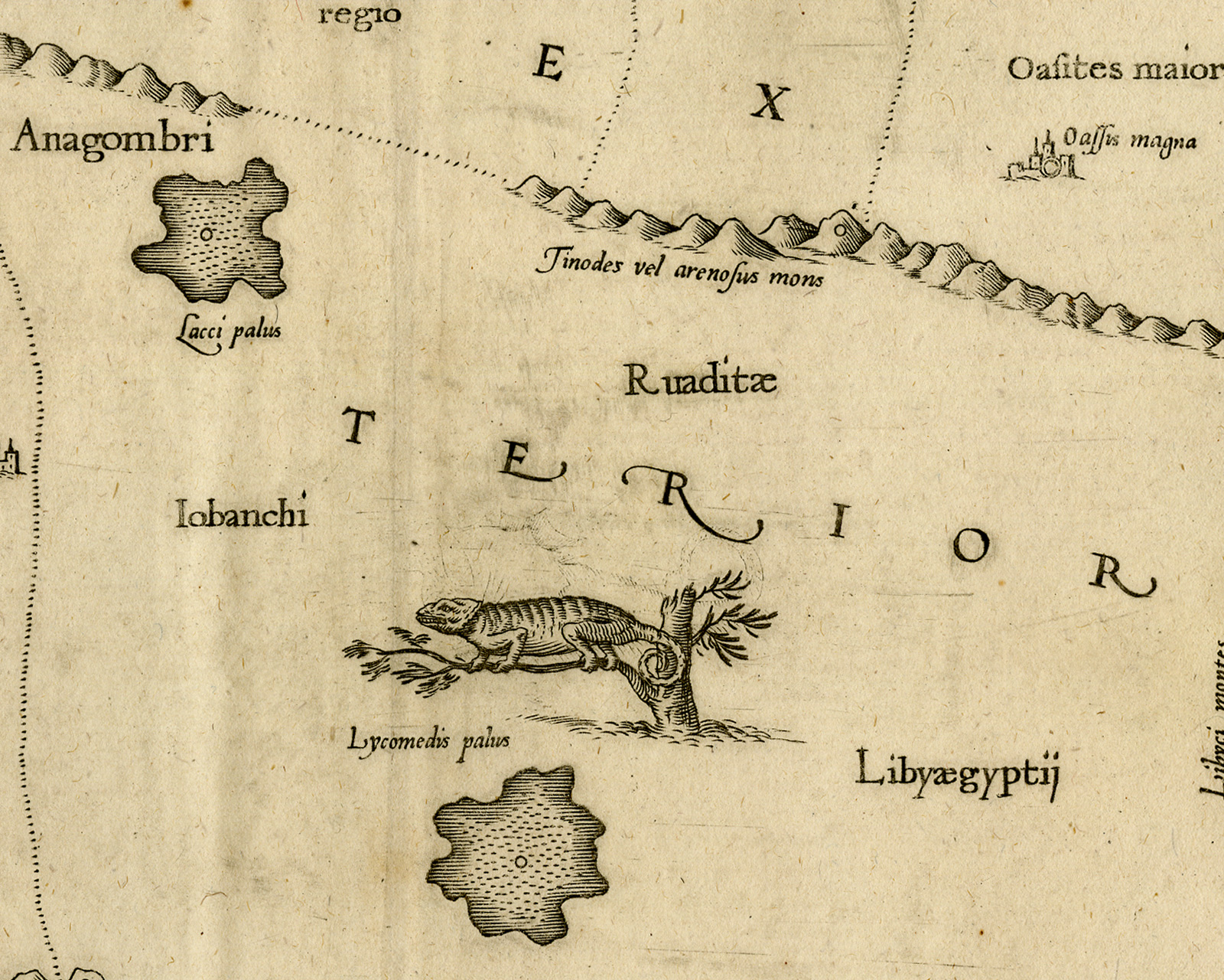 , Antique Map-LYBIA-EGYPT-NILE-AFRICA-Ptolemy-Mercator-1698, Pictura Antique Prints