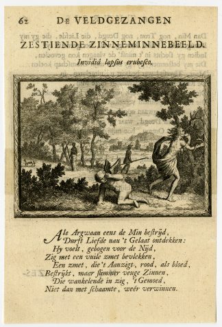 Antique Print-EMBLEM-SUSPICION-SUSPICION-SHAME-BLEMISH-PL. 16-Mylius-1702