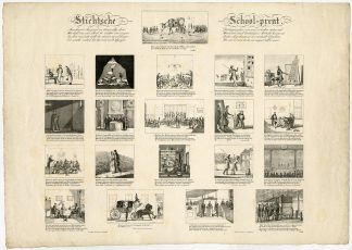 Rare Antique Print-ALLEGORY UTRECHT UNIVERSITY-STUDENT LIFE-Siccama-1835