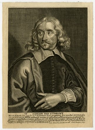 Antique Print-ADRIAEN VAN UTRECHT-PAINTER-Meyssens-Waumans-ca. 1640