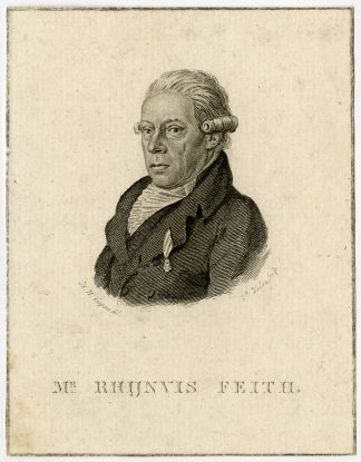 Antique Print-RHIJNVIS FEITH-POET-Caspari-Velijn-ca. 1800