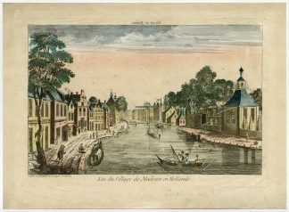 Rare optical Antique Print-MAARSSEN-Beauvais-ca. 1750