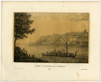 Antique Print-SINT PIETER-MAASTRICHT-LIMBURG-Madou-de Cloet-1825