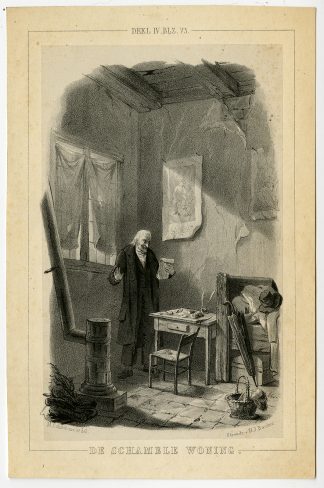 Antique Print-HUMBLE-HOME-PRINTS-PALTRY-Backer-Cahsch-ca. 1844