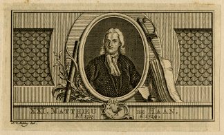 Antique Print-PORTRAIT-MATTHIEU DE HAAN-STATESMAN-Schley-ca. 1750