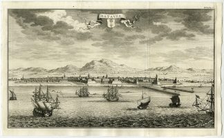 Antique Print-BATAVIA-DJAKARTA-INDONESIA-VOC-Tirion-1739