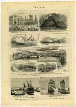 Antique Print-BRITISH-ASSOCIATION-CANADA-ROCKY MOUNTAINS TRIP-Anonymous-1884