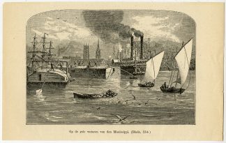 Antique Print-UNITED STATES-MISSISSIPPI-BOAT-SAILING-Anonymous-ca. 1870