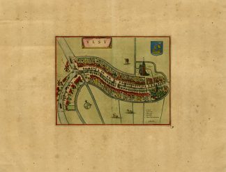 Antique Print-YLST-IJLST-FRIESLAND-Blaeu-c.1649