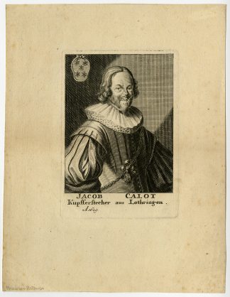 Antique Print-ENGRAVER-JACQUES CALLOT-PORTRAIT-Anonymous-1629
