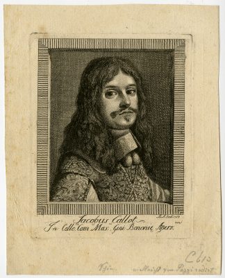 Rare Antique Print-PORTRAIT-JACQUES CALLOT-D.A.-1788