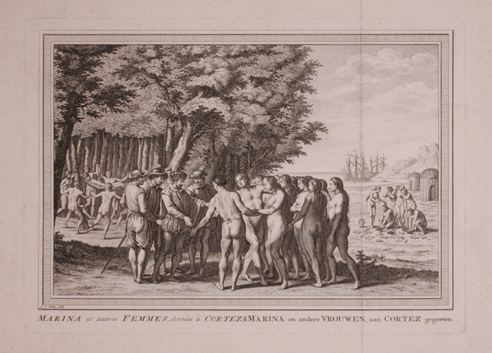 , ANTIQUE PRINT-ENGRAVING-CORTEZ-AMERICA-Bellin-1764, Pictura Antique Prints