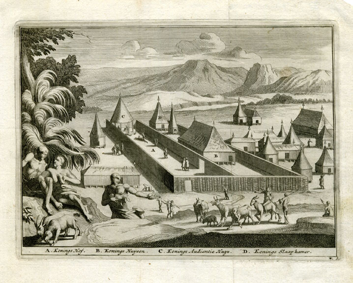 , ANTIQUE PRINT-KING PETER-SESTERS-LIBERIA-vd Aa-1708, Pictura Antique Prints