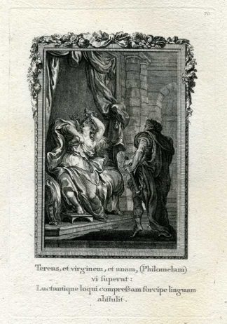 Antique Print-MYTHOLOGY-OVID-PHILOMELA-Burglen-1799