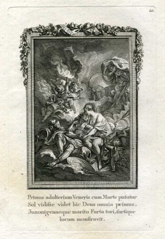 Antique Print-MYTHOLOGY-SOL-VENUS-MARS-ADULTERY-1799