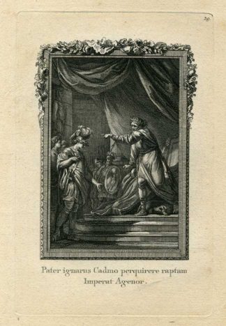 Antique Print-MYTHOLOGY-CADMUS-AGENOR-1799