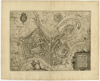 Antique Print-LUXEMBOURG-CITY-LUTZENBURGUM-Guicciardini-1649