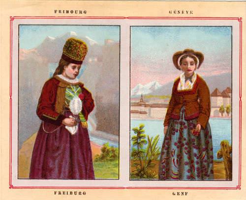Ebv0008 416x339 Antique Costume Print-FREIBURG-GENEVE-SWITZERLAND-1892