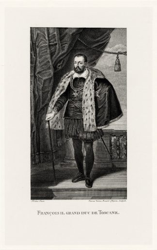 Antique Print-PORTRAIT OF FRANCIS II-KING OF FRANCE-FRANCOIS-Benoist-1873