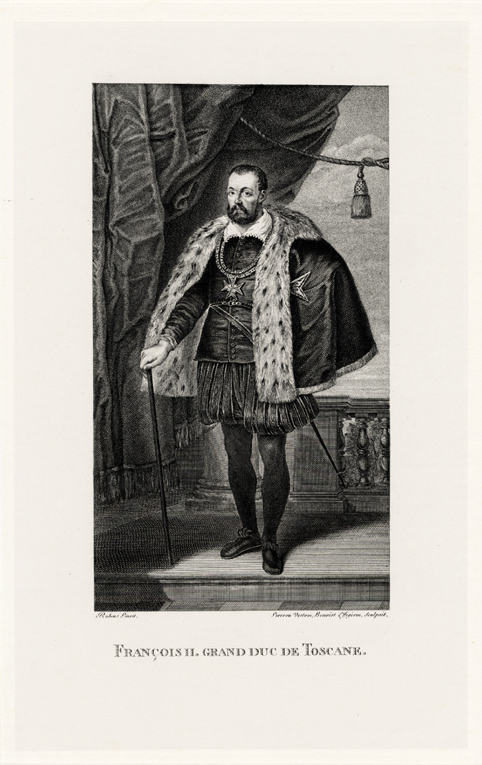 , Antique Print-PORTRAIT OF FRANCIS II-KING OF FRANCE-FRANCOIS-Benoist-1873, Pictura Antique Prints