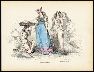 Antique Print-GAULISH WOMEN-FASHION-COSTUME-Gillot-Alfred Grevin-1865