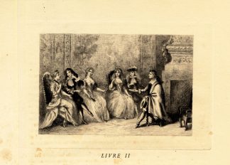 Antique Print-MOLIERE-THEATER-MARQUIS-LYSIDAS-L'ECOLE DES FEMMES-Houssaye-1880