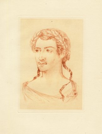 Antique Print-MOLIERE-PORTRAIT-Houssaye-Guilmet-1880