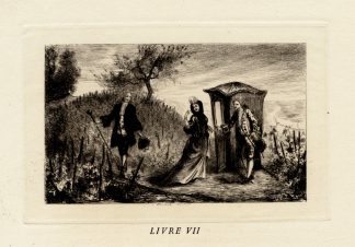 Antique Print-MOLIERE-DAUGHTER-MADELEINE-SEDAN-Houssaye-Hanriot-1880