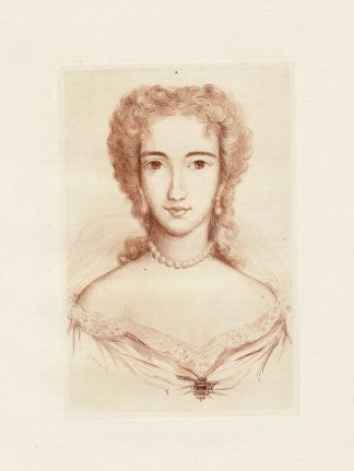 Antique Print-MOLIERE-WIFE-PORTRAIT-Houssaye-Hanriot-1880