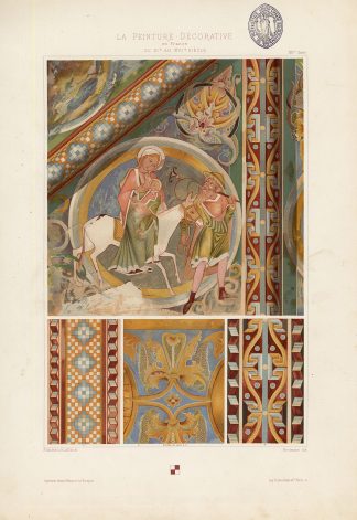 Antique Print-DECORATION-ORNAMENT-FRANCE-MARY-PLATE 11-Gelis Didot-Nordmann-1875